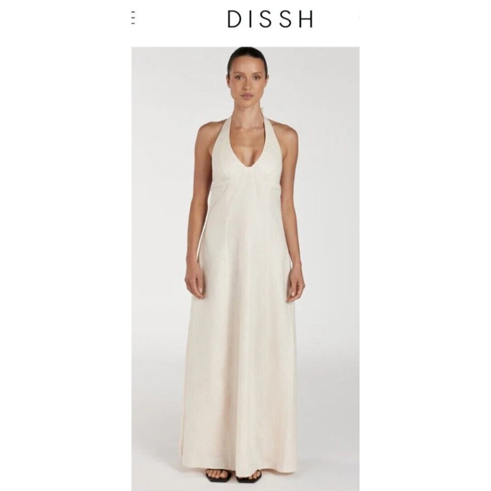 DISSH Cream Maxi Dress